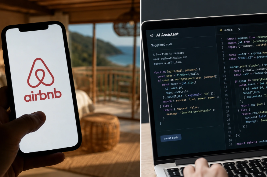 Airbnb dice que la IA escribe 60% del código nuevo y resuelve 40% de reclamos